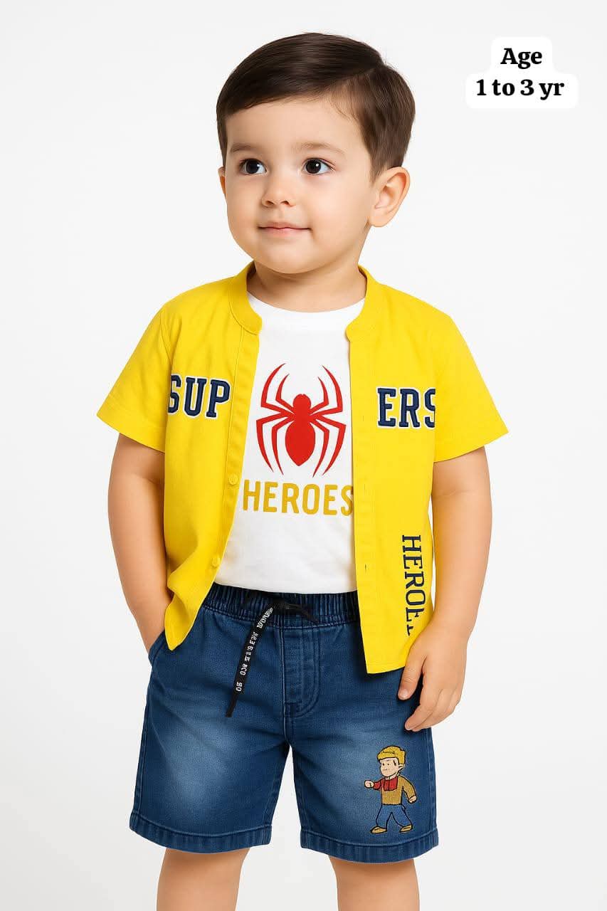 Traditionalt shirt and short for Little Stars