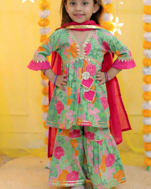 Elegant Eastern Shalwar Kameez Set for Little Angels – 1